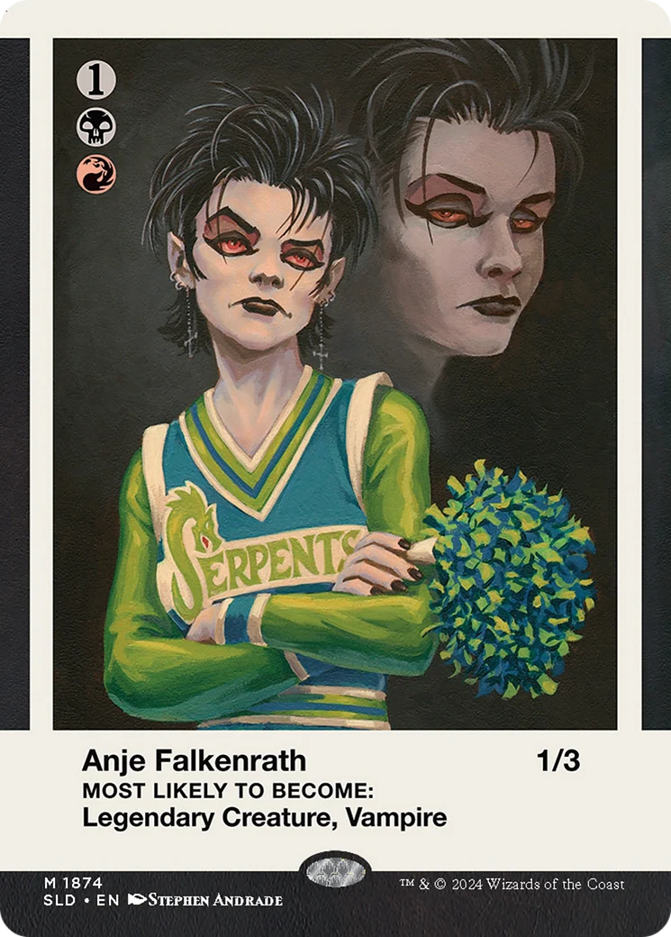 Anje Falkenrath // Anje Falkenrath (SLD-1874) - Secret Lair Drop (Borderless) Foil - Image 3