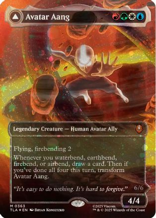 Avatar Aang (Raised Foil) [Avatar: The Last Airbender] - Image 6
