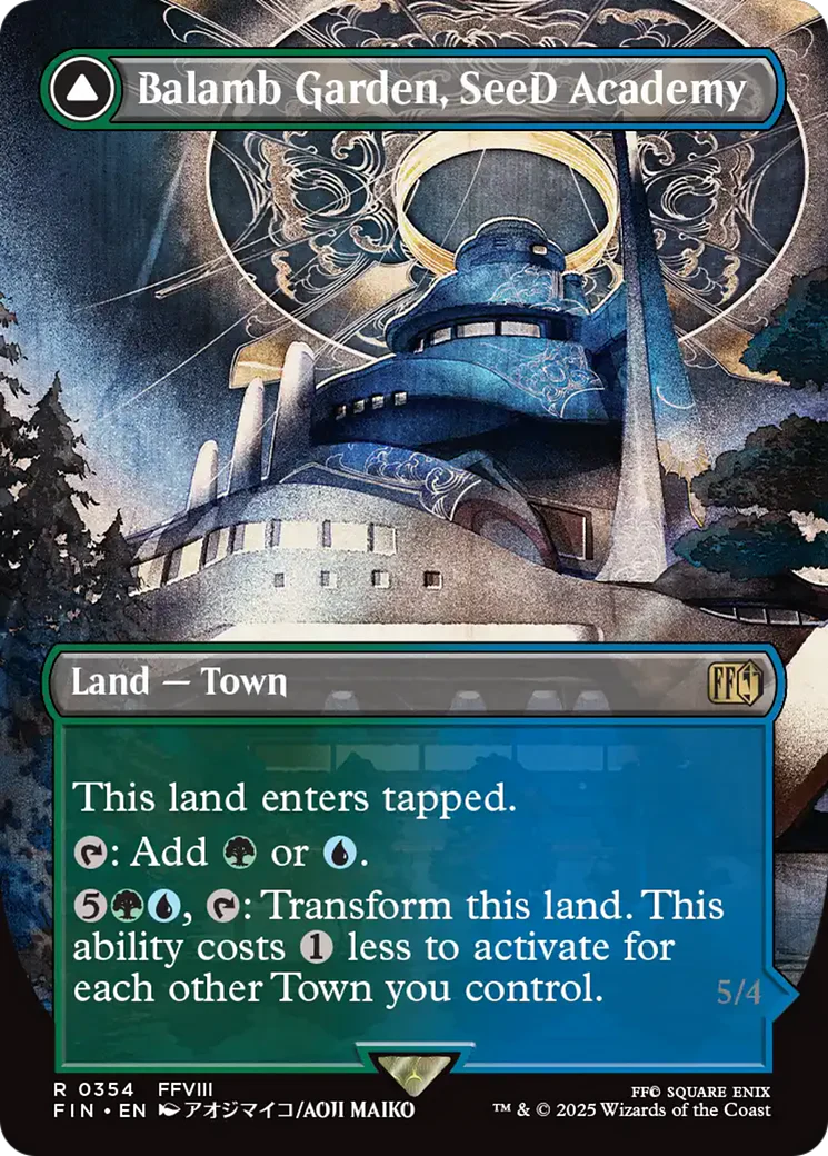 Balamb Garden, SeeD Academy // Balamb Garden, Airborne (Borderless) [FINAL FANTASY] - Image 3