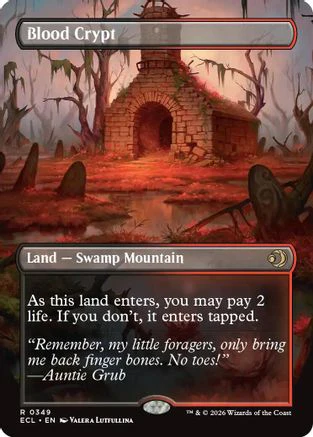Blood Crypt (Borderless) [Lorwyn Eclipsed] - Image 4