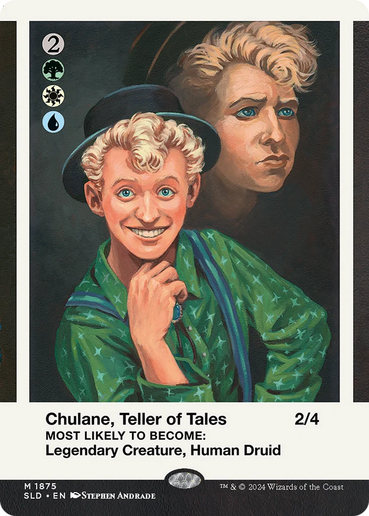 Chulane, Teller of Tales // Chulane, Teller of Tales (SLD-1875) - Secret Lair Drop (Borderless) Foil - Image 3
