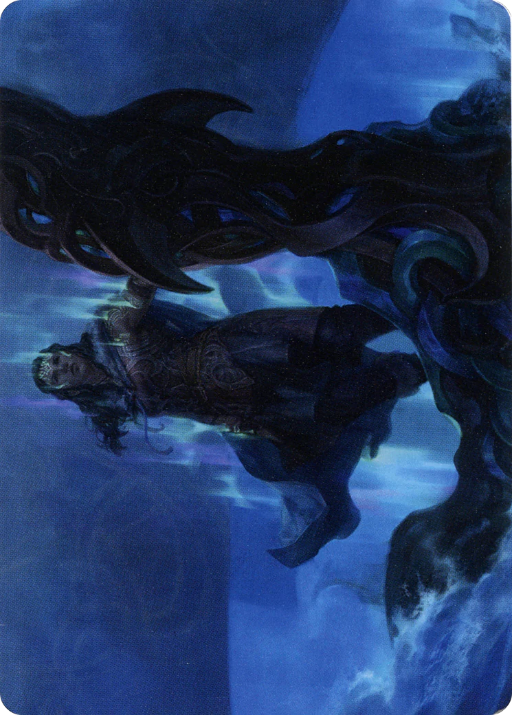 Cosima, God of the Voyage // Cosima, God of the Voyage (ASKHM-012) - Art Series: Kaldheim (Borderless) Foil - Image 3