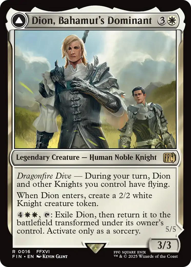 Dion, Bahamut's Dominant // Bahamut, Warden of Light [FINAL FANTASY] - Image 4