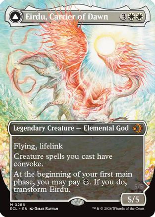 Eirdu, Carrier of Dawn (Borderless) [Lorwyn Eclipsed] - Image 3