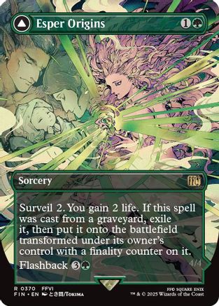 Esper Origins // Summon: Esper Maduin (Borderless) [FINAL FANTASY] - Image 3