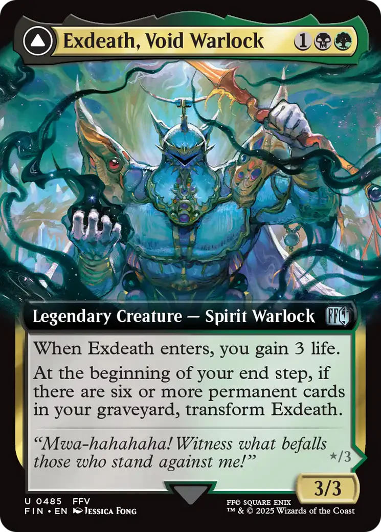 Exdeath, Void Warlock // Neo Exdeath, Dimension's End (Extended Art) [FINAL FANTASY] - Image 4