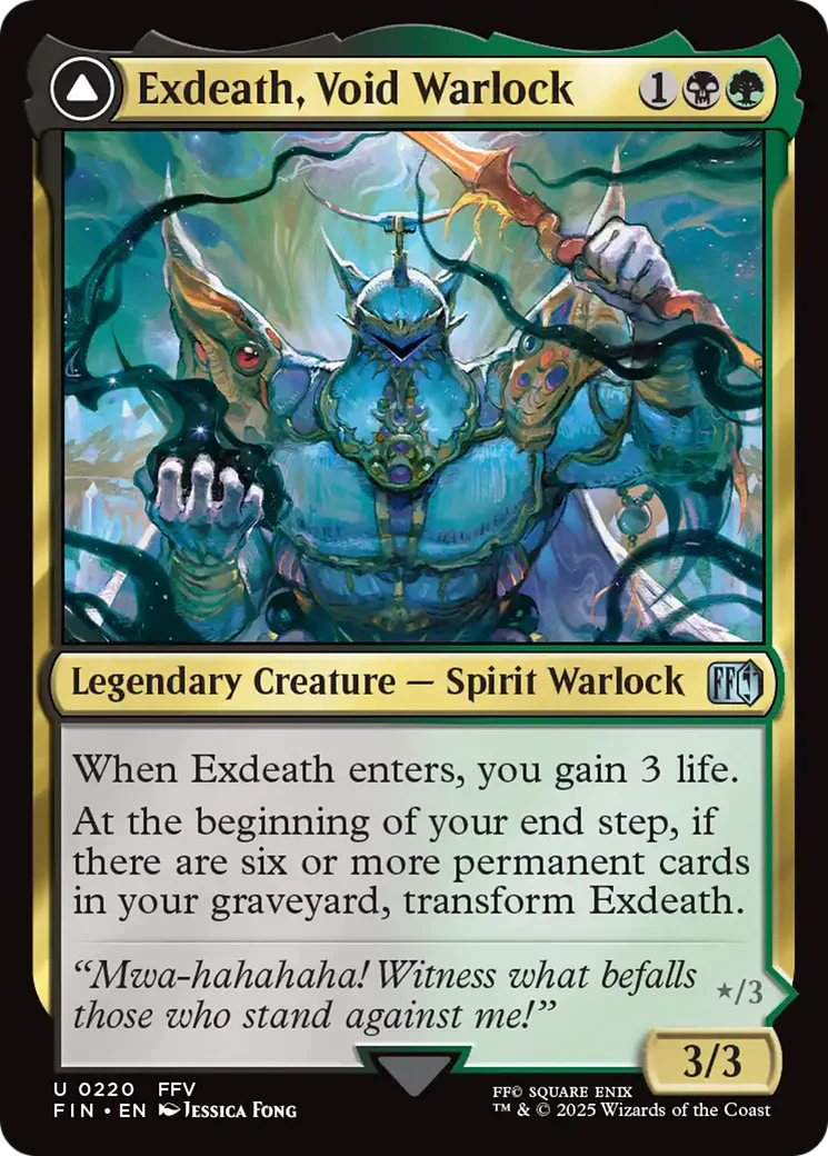 Exdeath, Void Warlock // Neo Exdeath, Dimension's End [FINAL FANTASY] - Image 5