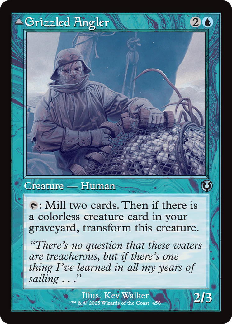 Grizzled Angler // Grisly Anglerfish (INR-458) - Innistrad Remastered - Image 3