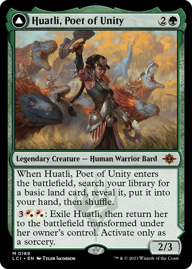 Huatli, Poet of Unity (LCI-189) - The Lost Caverns of Ixalan - Image 3