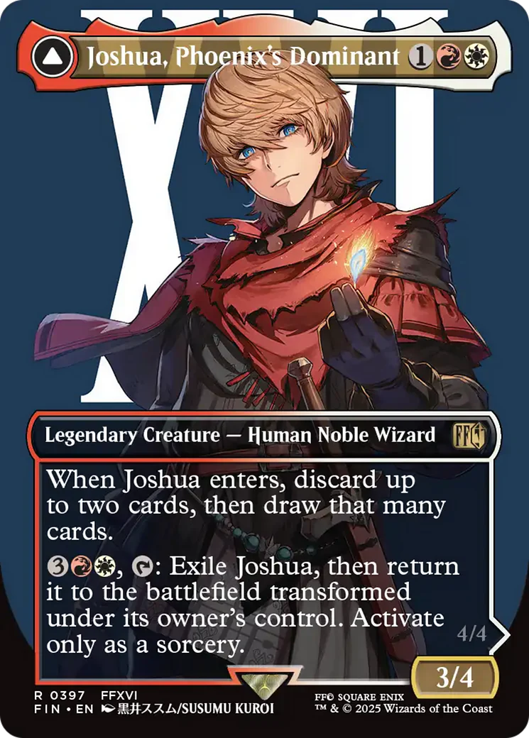 Joshua, Phoenix's Dominant (Borderless) [FINAL FANTASY] - Image 3