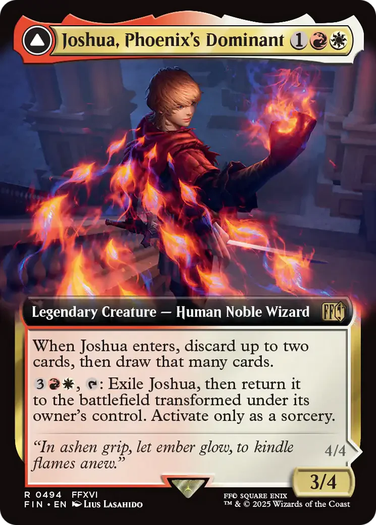 Joshua, Phoenix's Dominant (Extended Art) [FINAL FANTASY] - Image 3