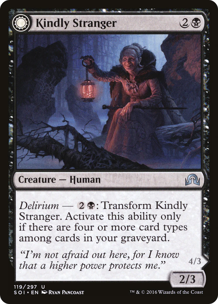 Kindly Stranger (SOI-119) - Shadows over Innistrad: (Double Faced Transform) - Image 3