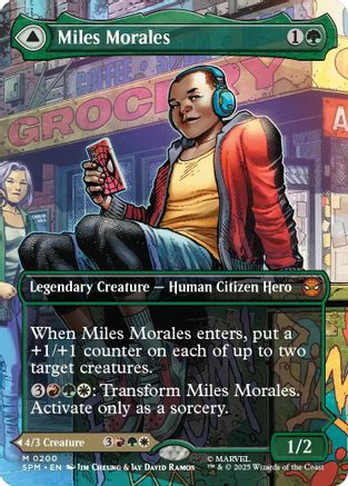 Miles Morales (0200) (Borderless) [Marvel's Spider-Man] - Image 3