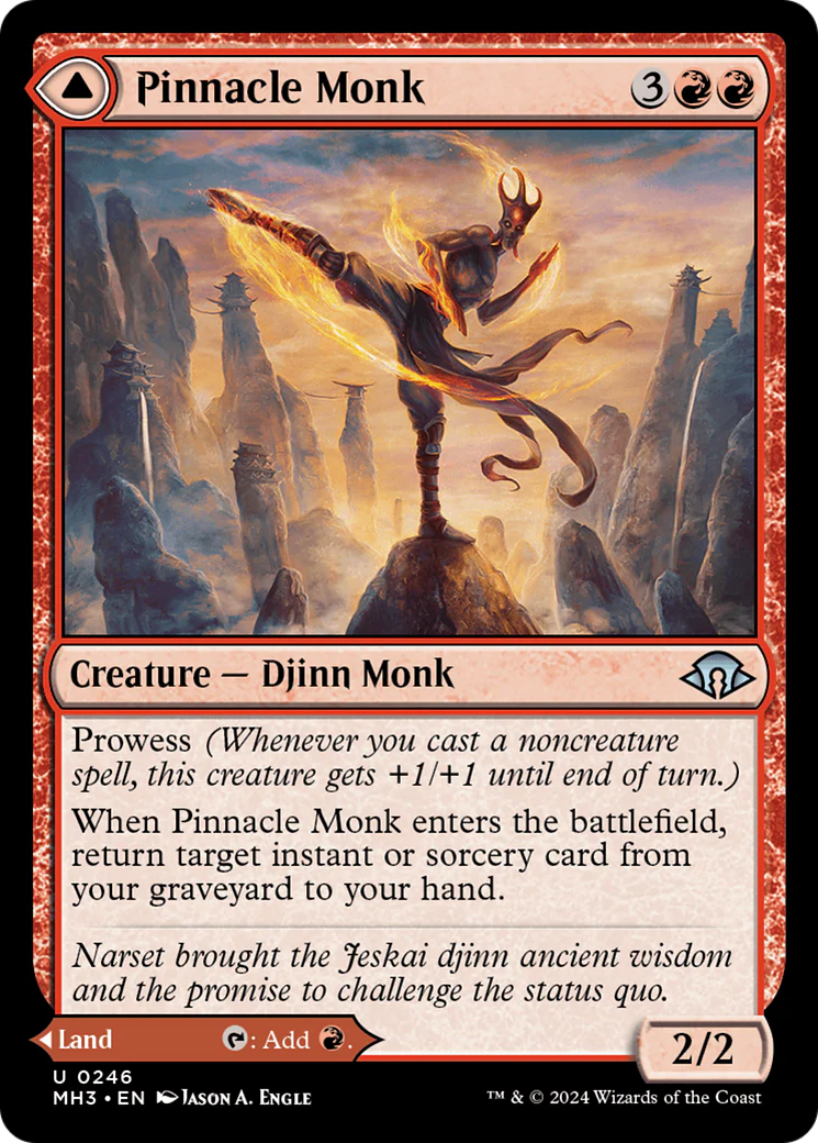 Pinnacle Monk (MH3-246) - Modern Horizons 3 - Image 3
