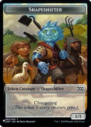 Shapeshifter // Dog Double-Sided Token [The List] - Image 3
