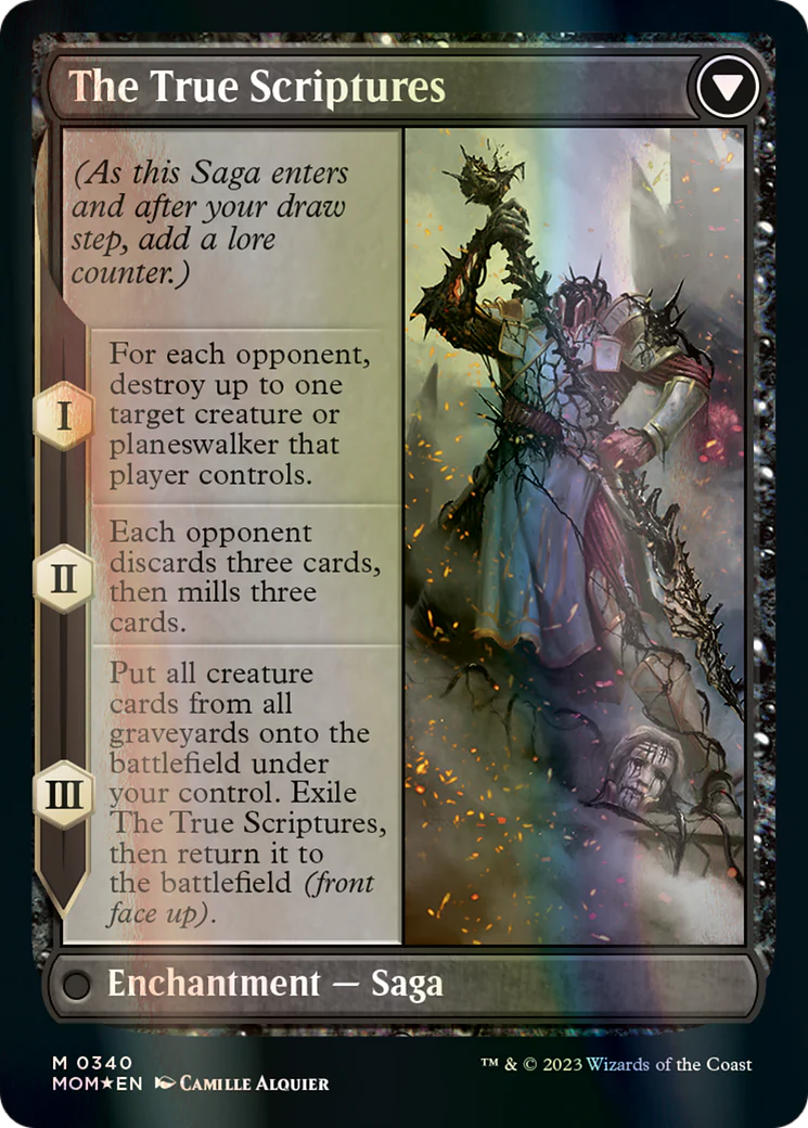 Sheoldred // The True Scriptures (Serialized) [March of the Machine] - Image 2