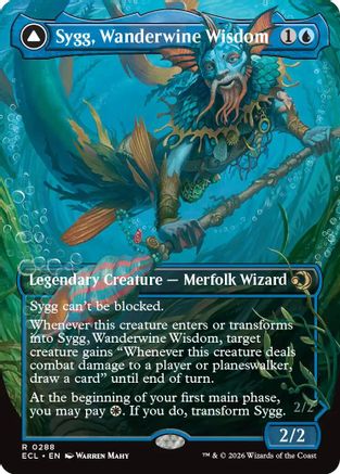 Sygg, Wanderwine Wisdom (Borderless) [Lorwyn Eclipsed] - Image 3