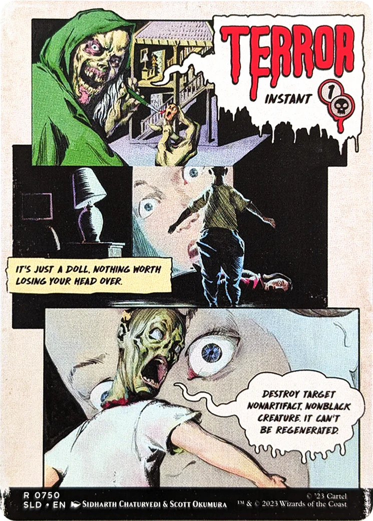 Terror (SLD-750) - Secret Lair Drop (Borderless) - Image 2