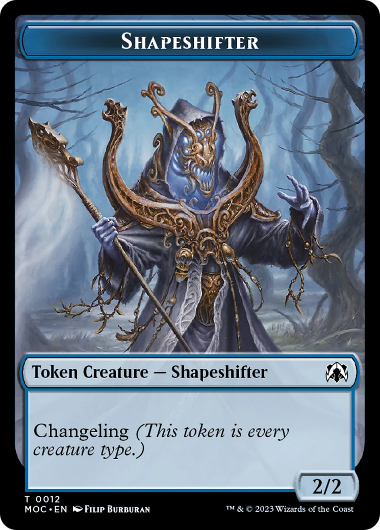 The Monarch // Shapeshifter Double-Sided Token [March of the Machine Commander Tokens] - Image 2