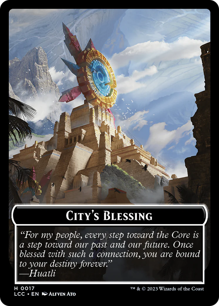 Tiny // City's Blessing Double-Sided Token [Secret Lair Drop Series] - Image 2