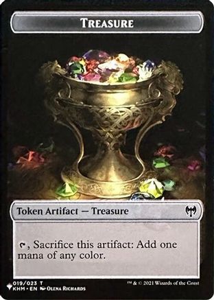 Treasure // Egg Double-Sided Token [Secret Lair Drop Series] - Image 3