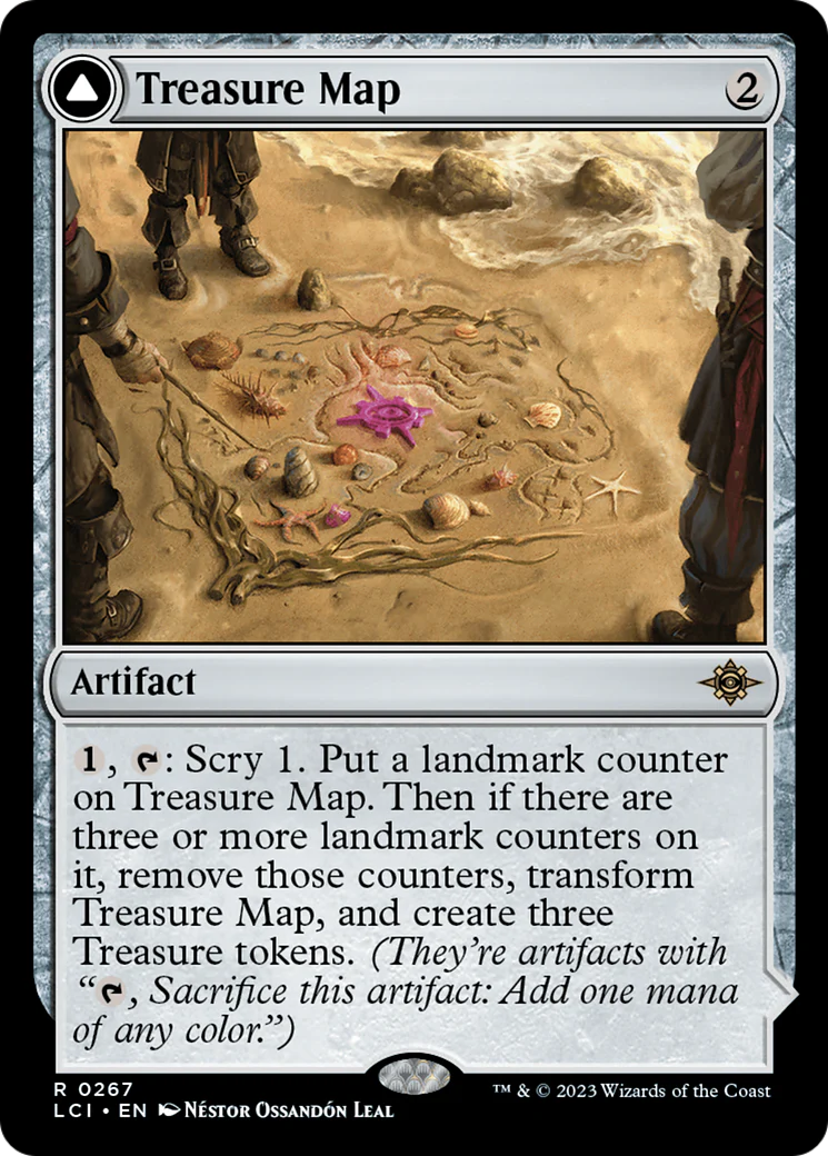 Treasure Map (LCI-267) - The Lost Caverns of Ixalan Foil - Image 3