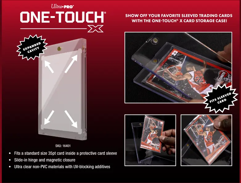 Ultra PRO: One-Touch X Magnetic Holder UV 35pt Sleeved Cards - Image 2