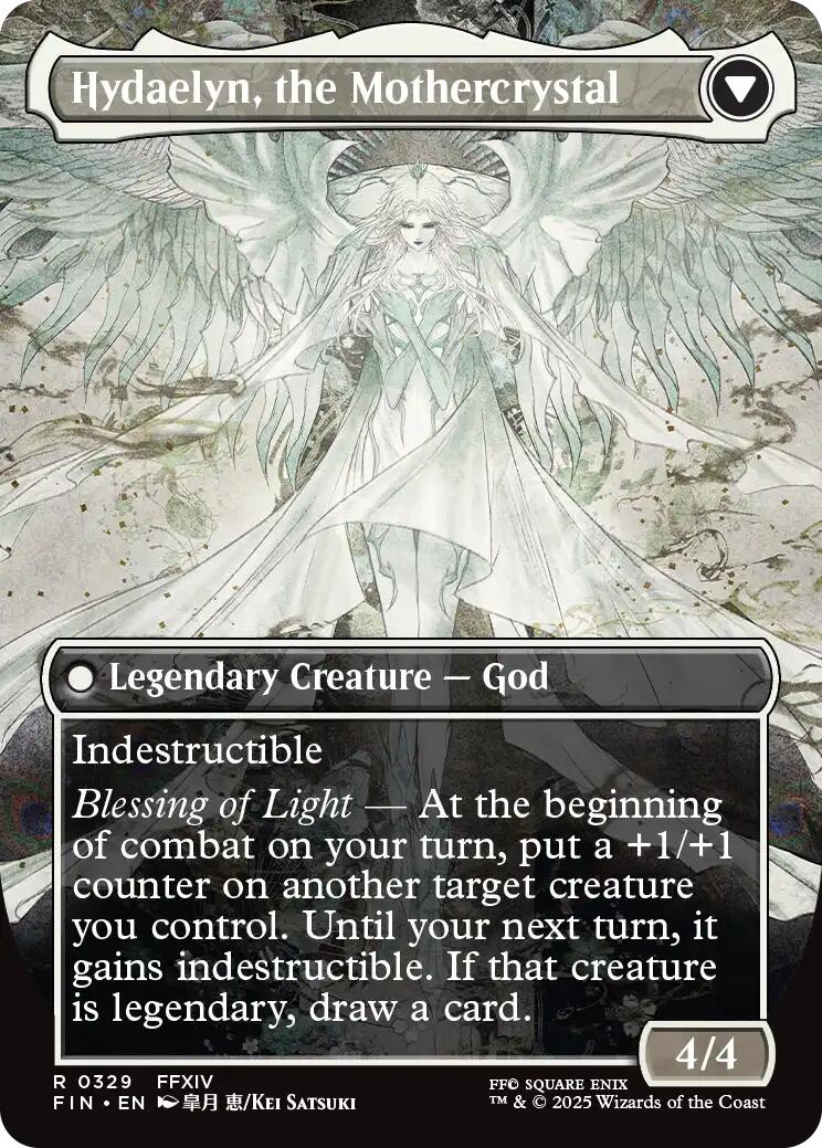 Venat, Heart of Hydaelyn // Hydaelyn, the Mothercrystal (Borderless) [FINAL FANTASY] - Image 2