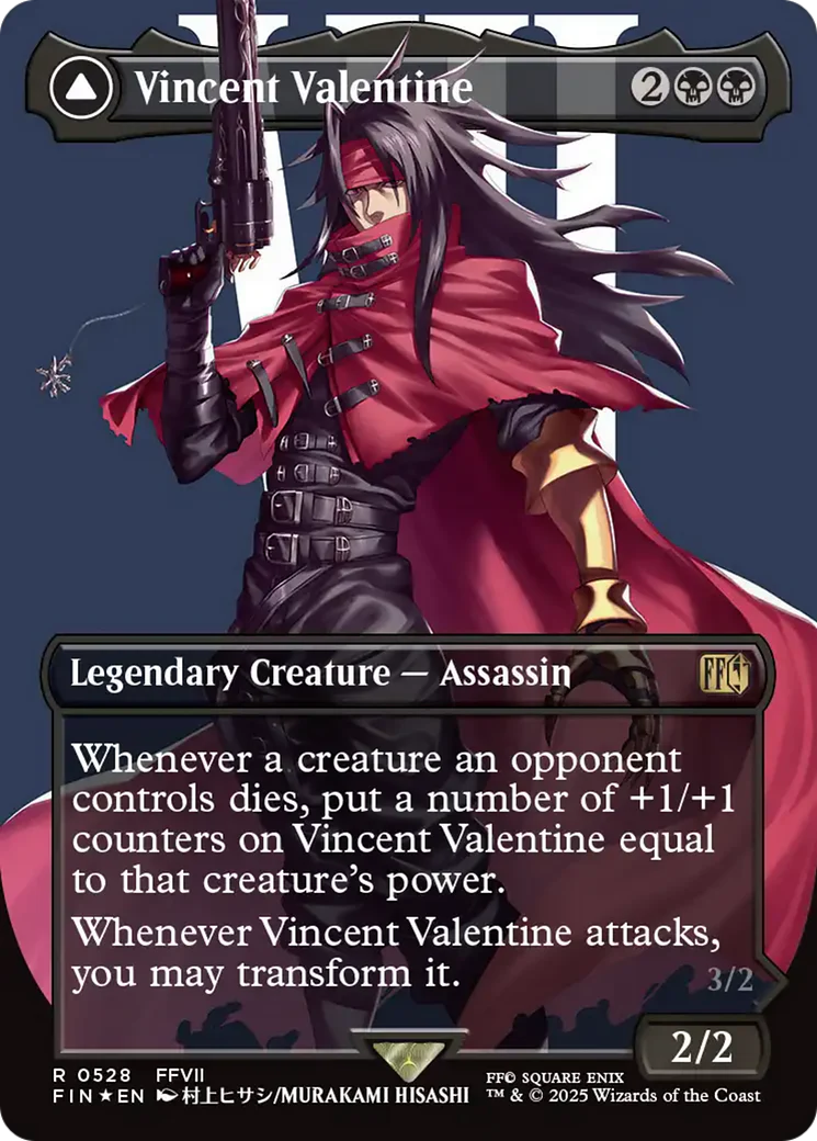 Vincent Valentine // Galian Beast (Borderless) (Surge Foil) [FINAL FANTASY] - Image 3