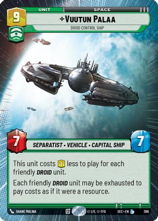 Vuutun Palaa - Droid Control Ship (Hyperspace) (386) - Secrets of Power