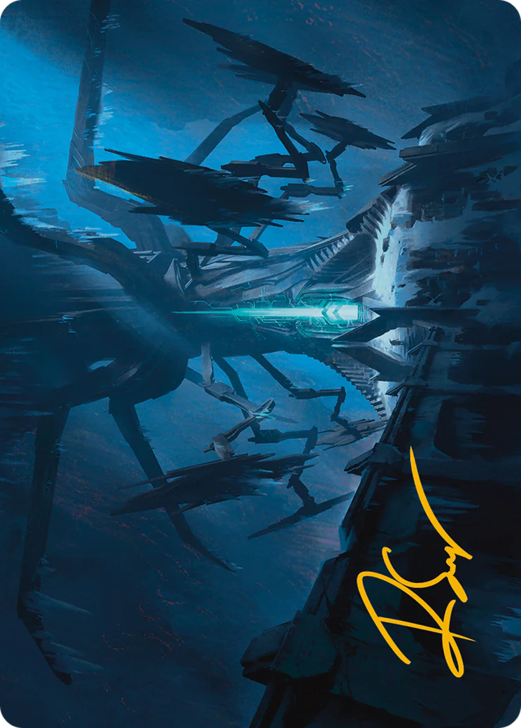 Yggdrasil, Rebirth Engine Art Card (Gold-Stamped Signature) (ASACR-010) - Assassin's Creed Art Series (Borderless) - Image 3